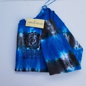 American vintage long sleeve cozumel mexico shirt